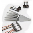 ∆ Dji F450 e305 - COMBO V2, Naza-M V2+GPS, Radio DJI DT7 new, Lipo 3s 2600, chargeur rapide