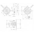 Moteur brushless Protronik DM2203-16 1600kv 50w LiPo 2s