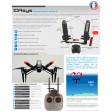 Forfait montage pour kit parachute DJI Inspire 2 - IDRsys DRONAVIA