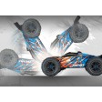Traxxas E Revo VXL 2.0 brushless Orange 2.4ghz - 115km/h