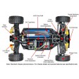 Tamiya Neo Scorcher TT-02B 4WD 1/10e Kit à monter