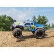 ECX Ruckus MT BD Brushed LiPo Argent/Bleu 1/10