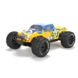 ECX Ruckus Monster Truck 4WD AVC RTR Jaune/Bleu 1/10