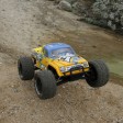 ECX Ruckus Monster Truck 4WD AVC RTR Jaune/Bleu 1/10