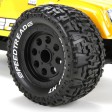 ECX Ruckus Monster Truck 4WD AVC RTR Jaune/Bleu 1/10