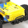 ECX Ruckus Monster Truck 4WD AVC RTR Jaune/Bleu 1/10