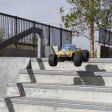 ECX Ruckus Monster Truck 4WD AVC RTR Jaune/Bleu 1/10