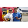 E-flite Blade Bo 105 CB Red Bull 130X BNF AS3X FlyBarLess