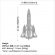 E-flite SR-71 Blackbird Twin 40mm EDF AS3X SAFE BNF-Basic SUR-COMMANDE