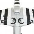 E-Flite P-51D Mustang 1200mm BNF-Basic AS3X avec SAFE Select