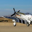 E-Flite P-51D Mustang 1200mm BNF-Basic AS3X avec SAFE Select
