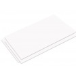 9008-Evergreen Jeu de 3 plaques blanches 152x304 EP 0,25+0,5+1mm