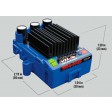 Traxxas Rustler 4x4 VXL Brushless TQI TSM 1/10e Bleu - 105km/h