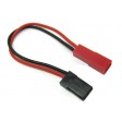 Adaptateur JST-BEC femelle vers JR mâle (Graupner-Spektrum)
