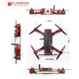 eTurbine V2 FPV Racer TB250SM assemblé avec caméra et sac