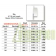 766-Evergreen 3 Profilés en "T" 3,6x3,6x355mm