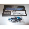 Filtre à carburant Deluxe anodisé bleu Fastrax avec support