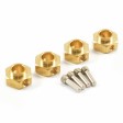 Hexagone de roues bronze renforcés pour TRX-4