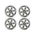 Jantes Fastrax Heavy Weight 1.9" Beadlock 6 bâtons 4pcs 1/10 Crawler