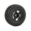 Roues Fastrax SC Eagle 5 double branches noir 1/10 Short course