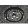 Roues Fastrax SWAMPER 118mm noir (2) 1.9" 1/10 Crawler