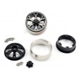 Jantes Fastrax Heavy Duty 1.9" Beadlock 6 bâtons paire 1/10 Crawler