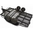 Fastrax Remorque et rampes aluminium + LED pour véhicule 1/10