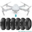 Kit de filtre Neewer ND4PL/ND8PL/ND16PL + ND8/ND16/ND32 noir pour DJI Mavic