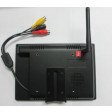 Ecran vidéo 7" 800x480 16/9 TFT 450cd/m² + RX 5.8GHZ et pare soleil
