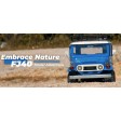 FMS 1/10 Toyota Land cruiser FJ40 scaler ARTR Bleu SUR-COMMANDE