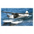 FMS PA-18 Super Cub 1700mm PNP kit avec flotteurs & systeme reflex