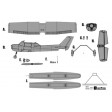 FMS Ranger 1220mm Flotteurs + Reflex PNP