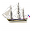 1/89e Artesanía Latina Frégate Hermione La Fayette