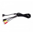 Cable Dominator jack 3.5mm 4 POLES vers RCA vidéo 3 mètres - FATSHARK