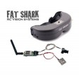 Fatshark PREDATOR V2 lunettes FPV vidéo + tx 250mw + caméra