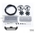 Radiateur de refroidissement alu factice style V8 de crawler