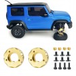 Fusées laiton lestées CNC FAST - Kyosho Mini Z MX01 4x4