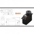 Servo Futaba S9451 Standard numérique 8.7kg 0.10s Métal
