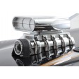 Set rampe d'admission / compresseur Chromée RPM 1/10-1/8E