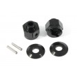 Moyeux de roues (2) pour Wraith AXIAL