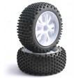 Roues Fastrax 10 branches avant blanche 1/10