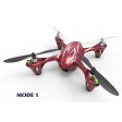 Drone Hubsan X4 H107CHD LED et CAMERA HD 720P Rouge Mode 1