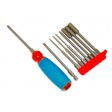 Tournevis FASTRAX Alu avec outils Acier Dur 9 outils