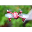 Drone Hubsan X4 H107CHD LED et CAMERA HD 720P Rouge Mode 1