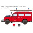 1/24e Italeri Land Rover Pompiers