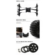 Gmade Crawler R1 Rock Buggy - Prémonté ARTR (Rouge)
