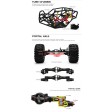 Gmade Crawler R1 Rock Buggy - 1/10e Kit à monter
