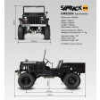 Gmade Crawler GS01 SAWBACK 4WD SCALE NOIR ARTR 1/10 