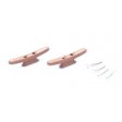 Graupner - 495 - TAQUET PLASTIQUE LONGUEUR 24MM (10pcs)