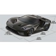 Traxxas FORD GT 4-TEC 2.0 - 4X4 ID TSM - 1/10 ARTR